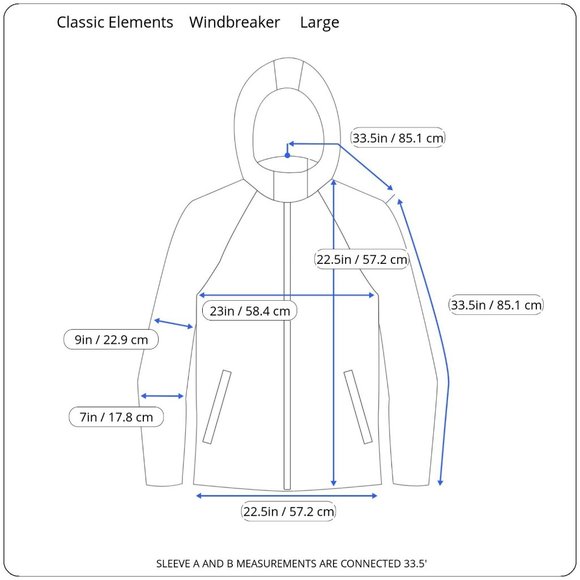 Rare Mint Condition Classic Element Yellow/Navy Blue Full Zip Windbreaker Jacket - Picture 2 of 9